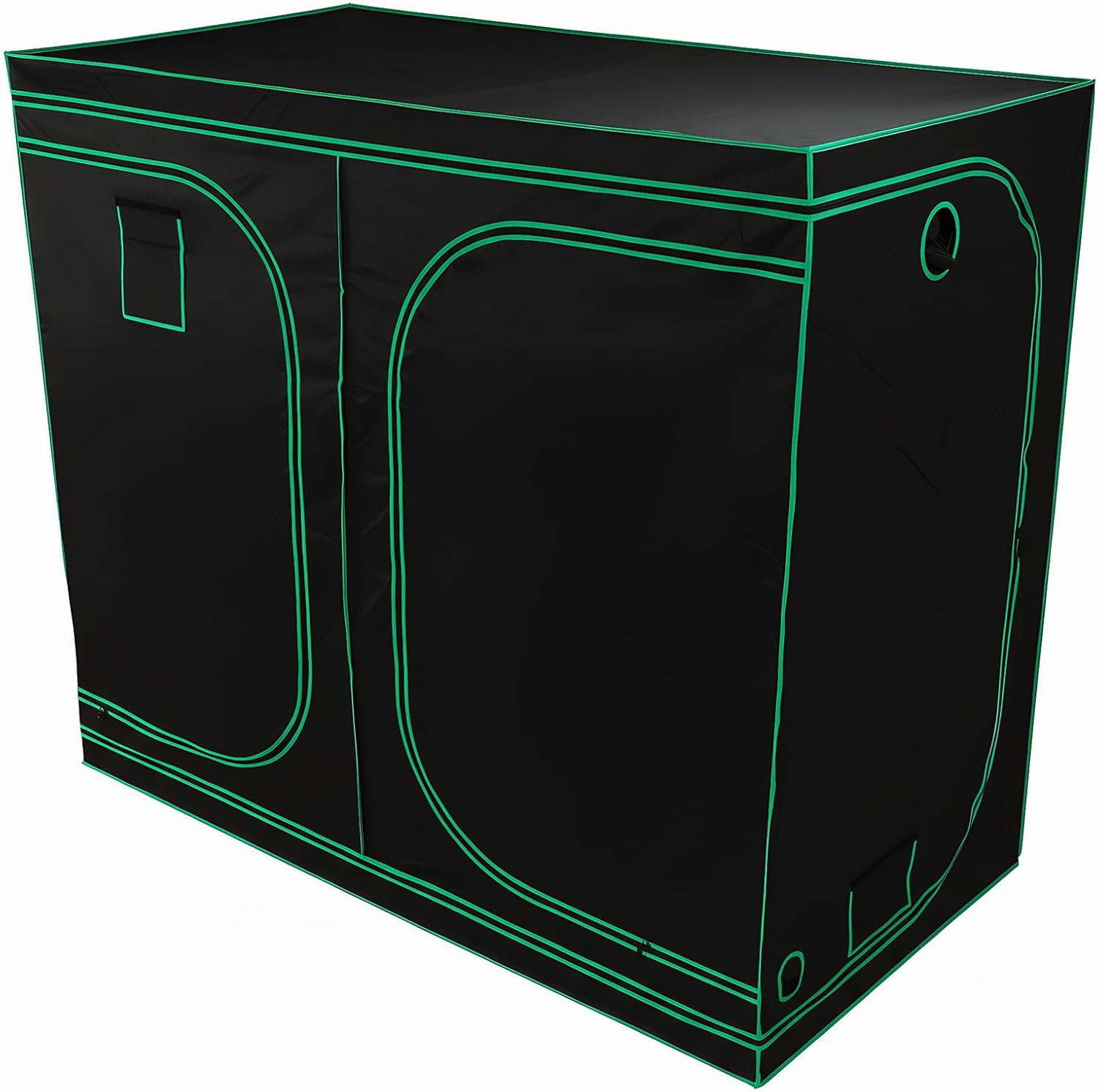 4x8 Hydroponic Indoor Plant Grow Tent, 600D Oxford Fabric 94x47x78inch Garden Growing Dark Room with Observation Window for Fruit, Flower & Vegetable Growing