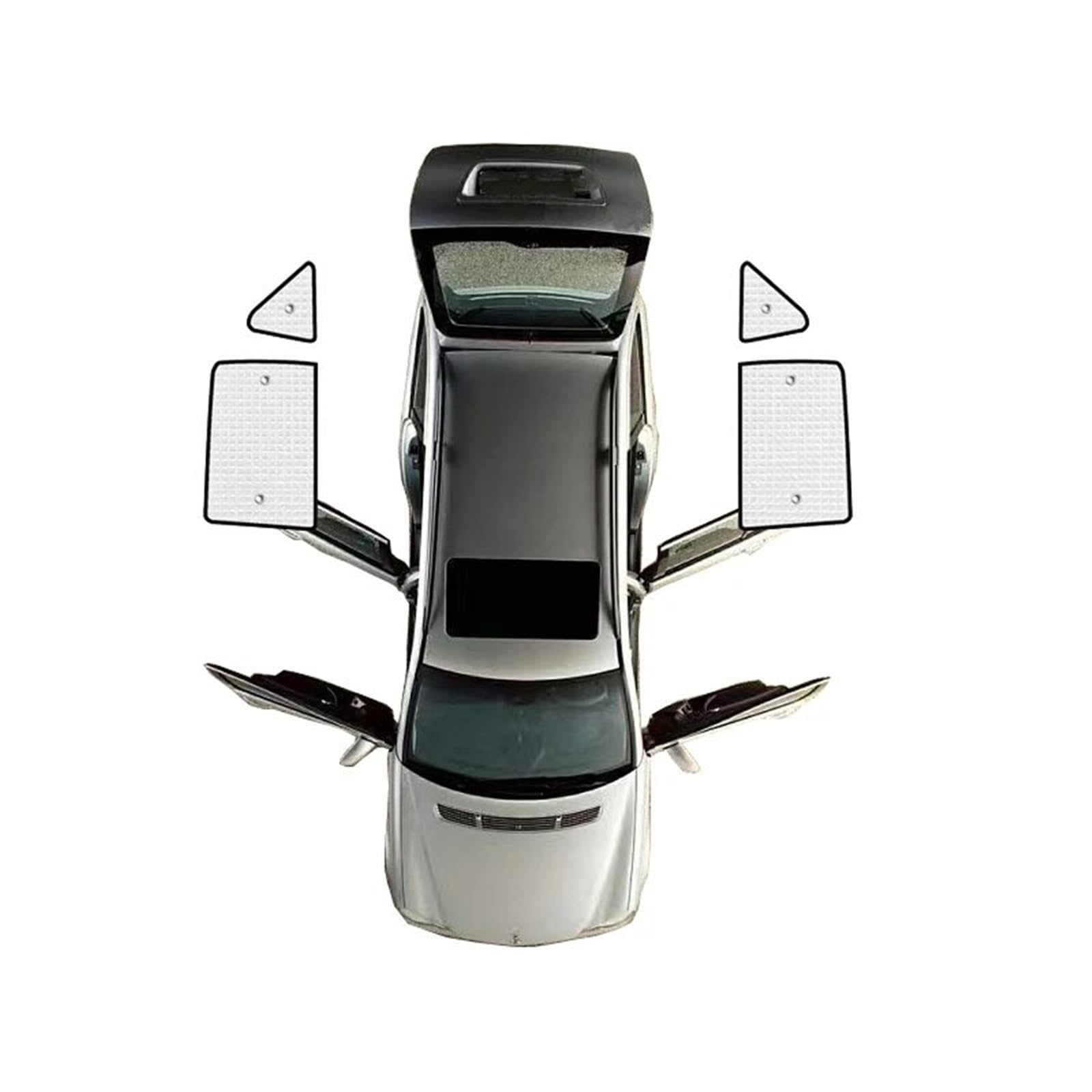 Pare-soleil lunette arrière Nissan Note E11 protégeant votre habitacle - 7