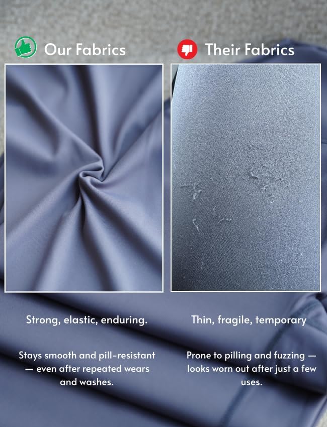 Straight Leg Yoga Pants for Women Wide Leg High Waist Stretch Soft Flared Workout Leggings - Image 5