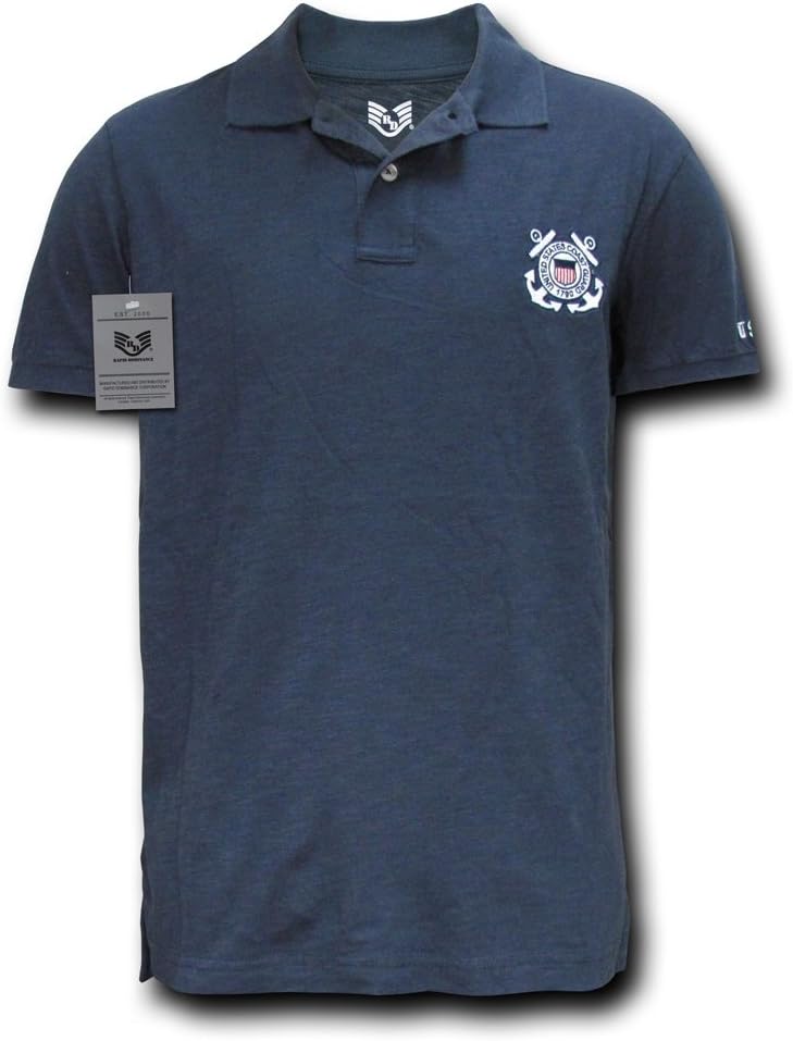 Rapiddominance Coast Guard Military Polo Shirt