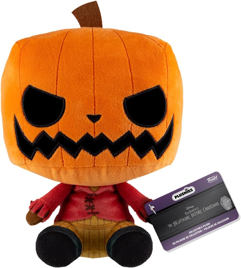 Pop! Plush: The Nightmare Before Christmas 30th Anniversary - Pumpkin King, 7"