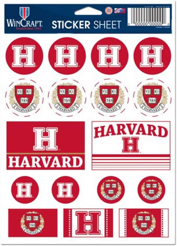 Wincraft NCAA Vinyl Sticker Sheet