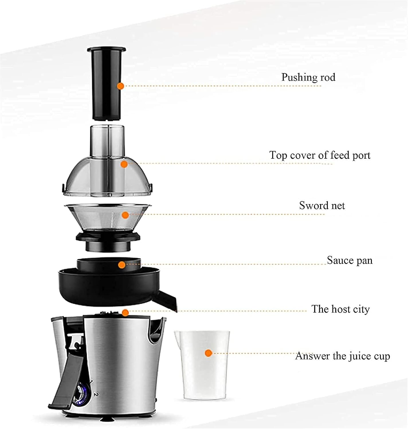 Juicer Machines,Juicer Machine,Juicer Centrifugal Machine,for Whole Fruit And Vegetables Easy Clean