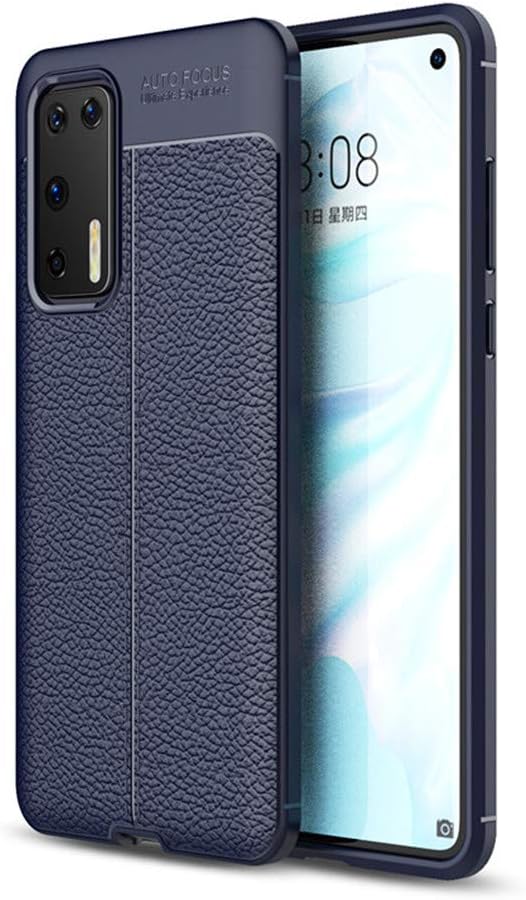 CHcase Huawei P40 Case, Ultra Slim Silicone Case Cover Thin Structure Smart Phone Protective Case Back Cover Bumper TPU Rubber Case for Huawei P40 Marine