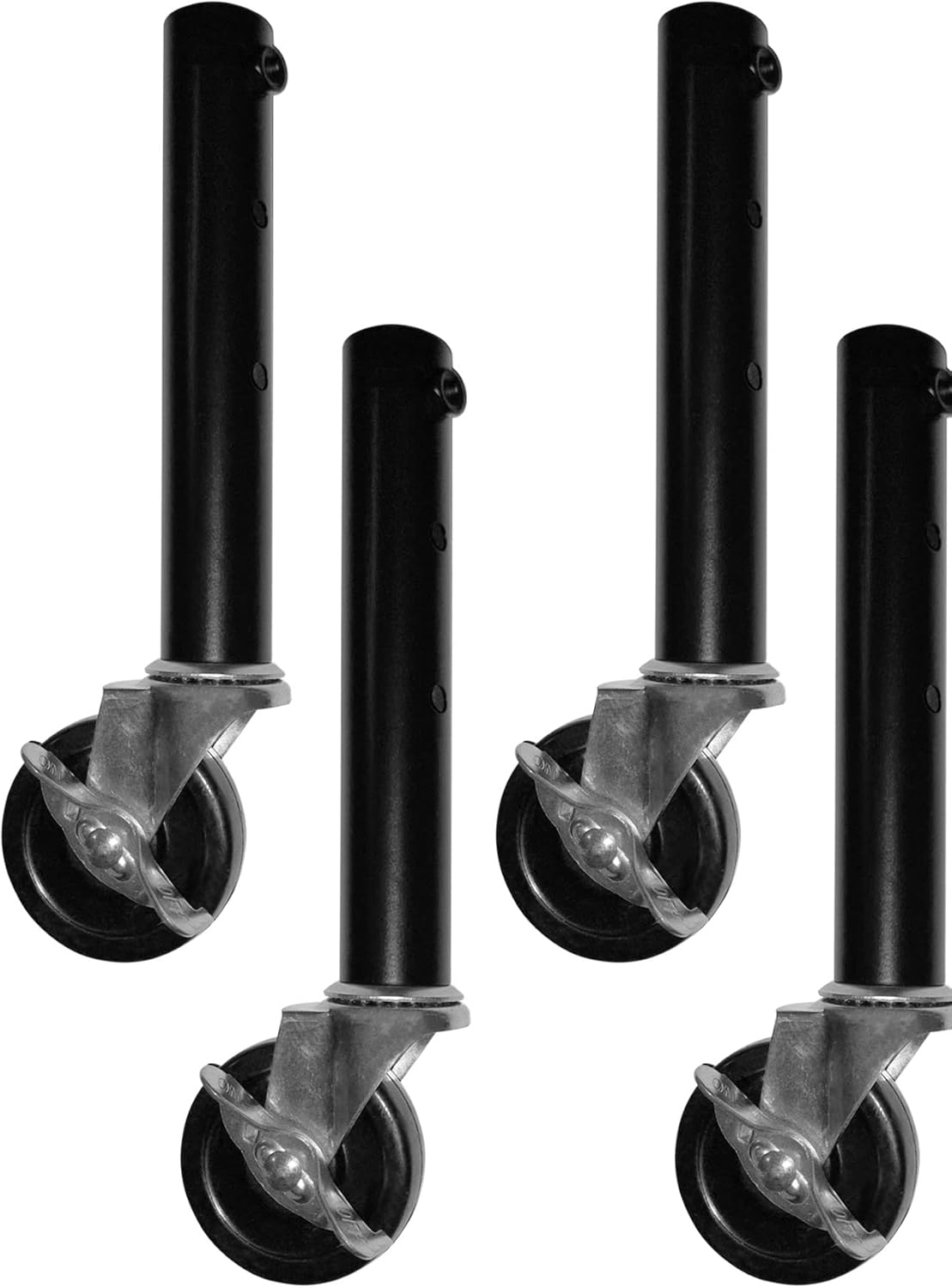 TEH SMART Table Leg Extenders for Folding Table Wheels 4Pack Risers