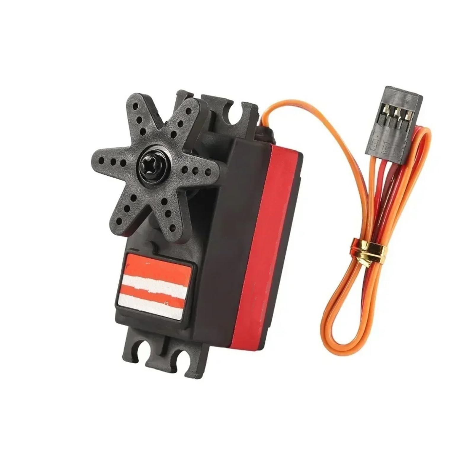 Piezas EspecíFicas RC para Jx PDI-4409MG 1/8 1/10 Servo 9kg para Alto Par 180 Grados Estándar Corto Digital con Brazo De Metal 25T RC Drift Car(Servo)