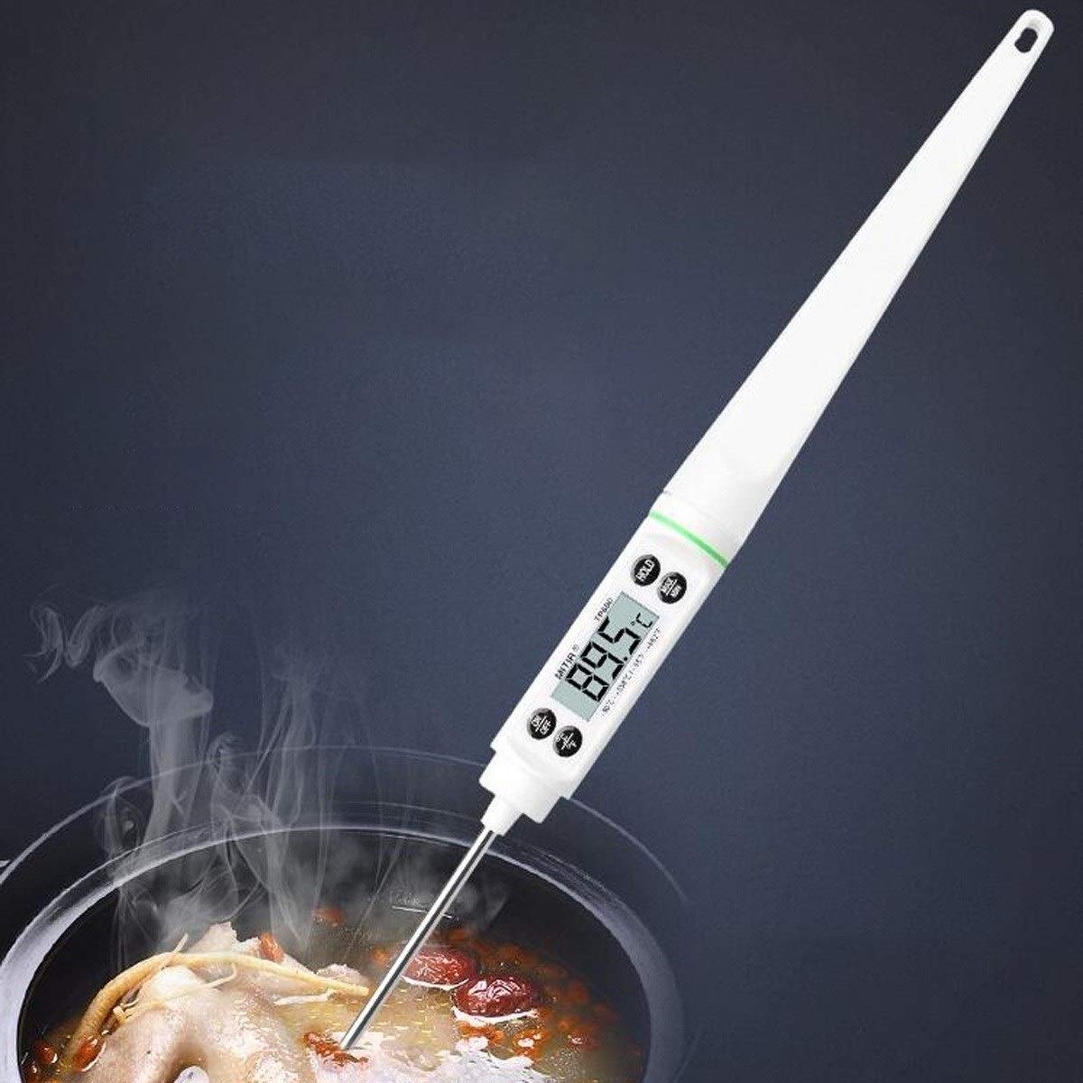 XINGYU Tipo di sonda Termometro per Alimenti da Cucina, Misuratore della Temperatura dell'olio, Misuratore di Temperatura del Latte per Bambini, Termometro elettronico Termometro Uten