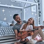 82 Pieces self-Adhesive Diamond Mirror Wall Stickers,3D Removable Acrylic Mirror,DIY Art,Waterproof Tiles, Furniture Stickers,Interior Wall Decoration,for Living Room,Bedroom,Decor(Silver)