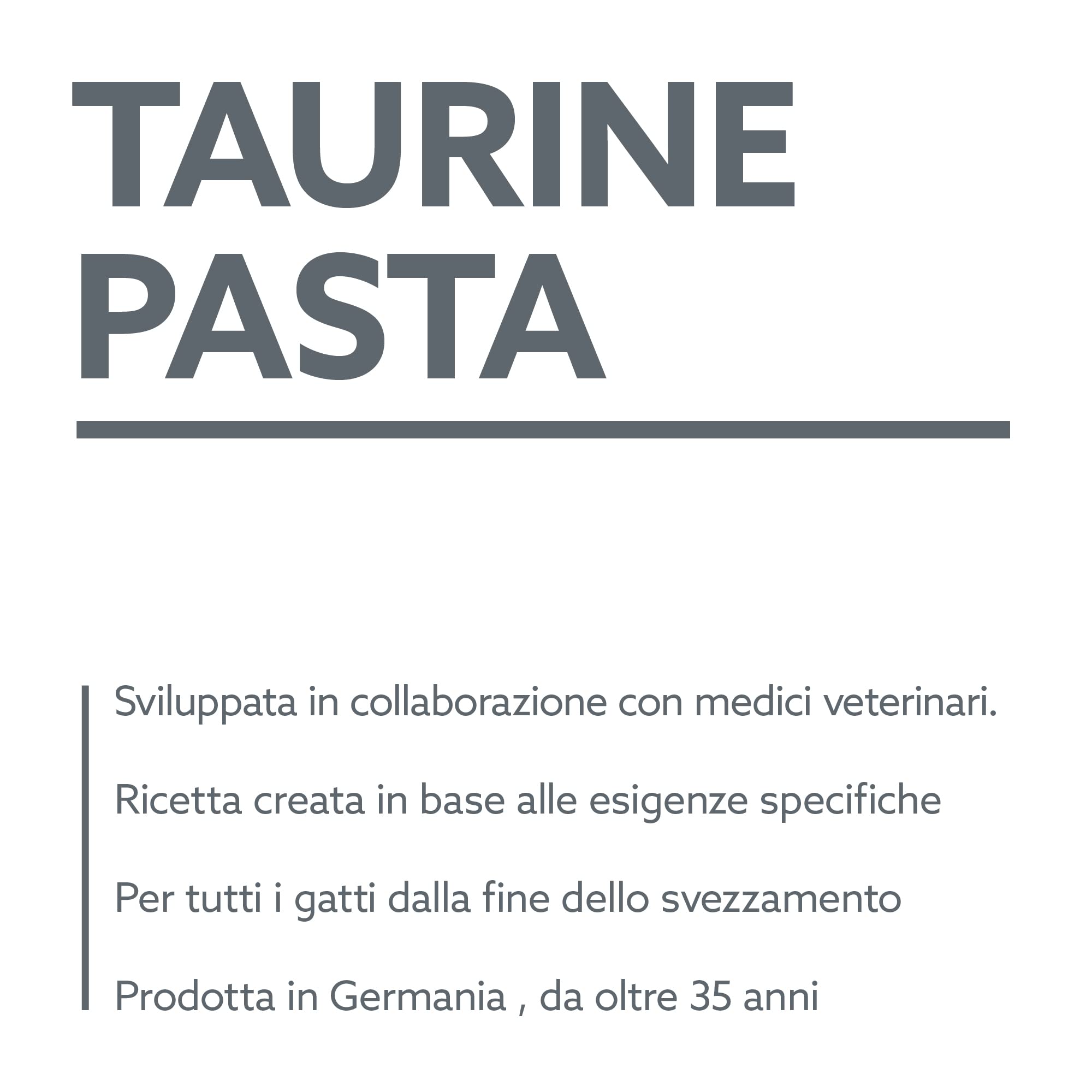 GimCat EXPERT LINE Taurine Pasta Extra, Snack per gatti funzionale che rinforza la funzionalità cardiaca e la vista, 1 tubetto, 1 x 50 g
