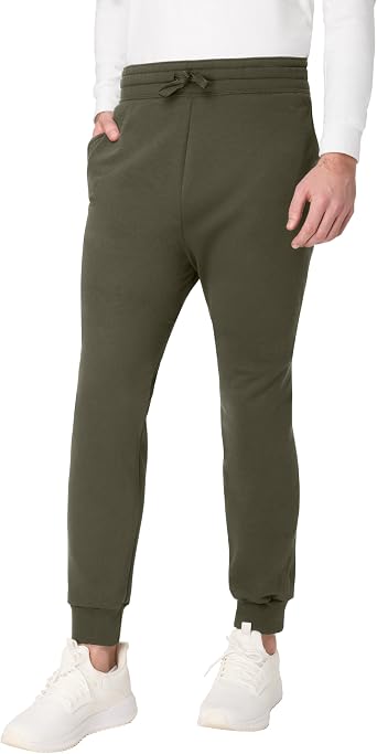 Hanes Mens Joggers, EcoSmart Fleece Sweatpants for Men, Mens Lounge Pants, 30.5"