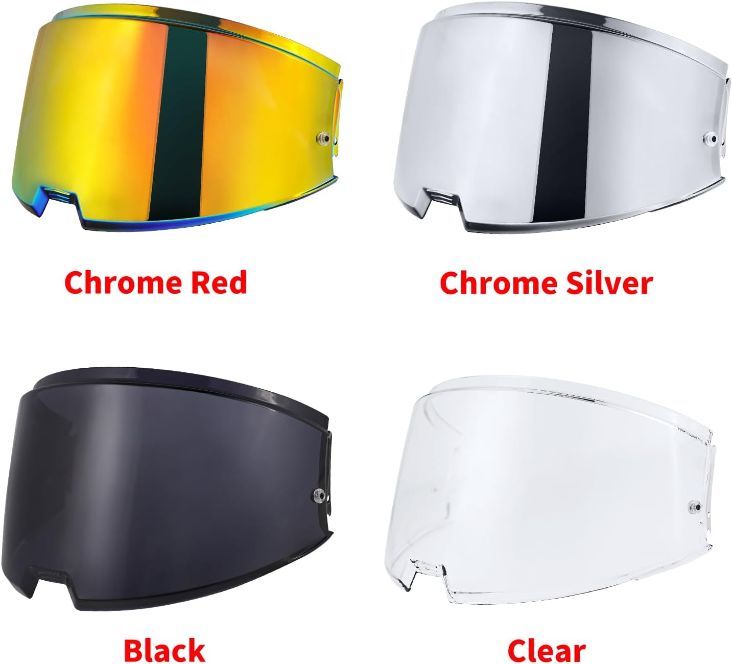 VCOROS Helmet Shield Replacement, For Advant Flip up Modular Helmet Visor Accessories (Clear)
