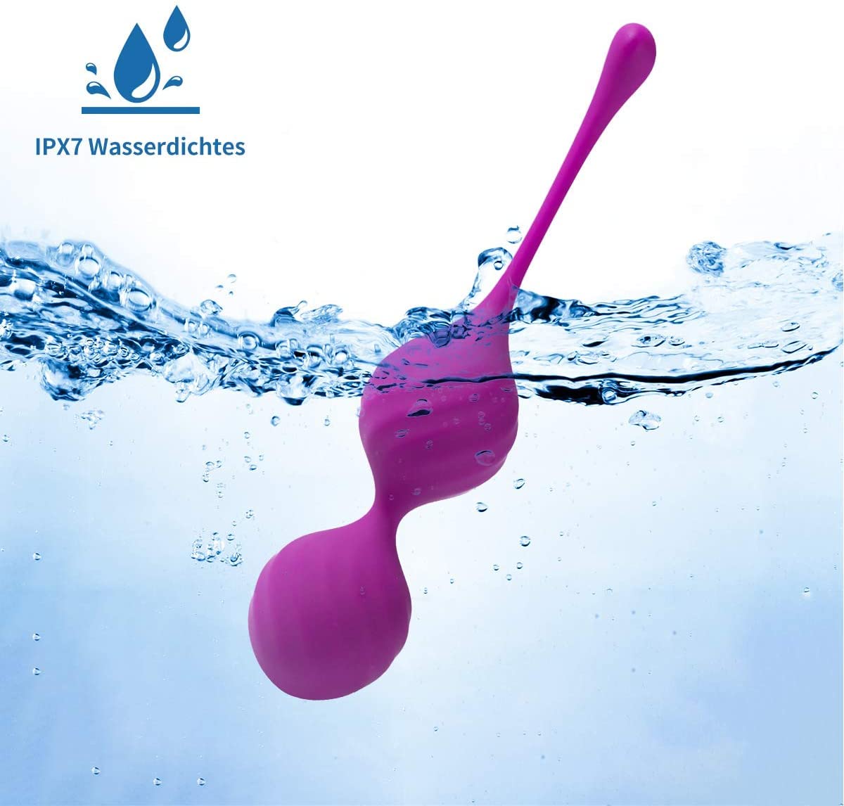 Love Balls Kegel Balls Training Balls Entraîneur de plancher pelvien Ensemble de 3 Silicone Parfait pour les femmes pour les jouets sexuels entraînement érotique du plancher pelvien (purple)