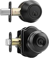 Vista 15 de Haidms - Perillas interiores de puerta de bronce aceitado, perillas de privacidad para puerta interior, perillas de puerta interior de bronce