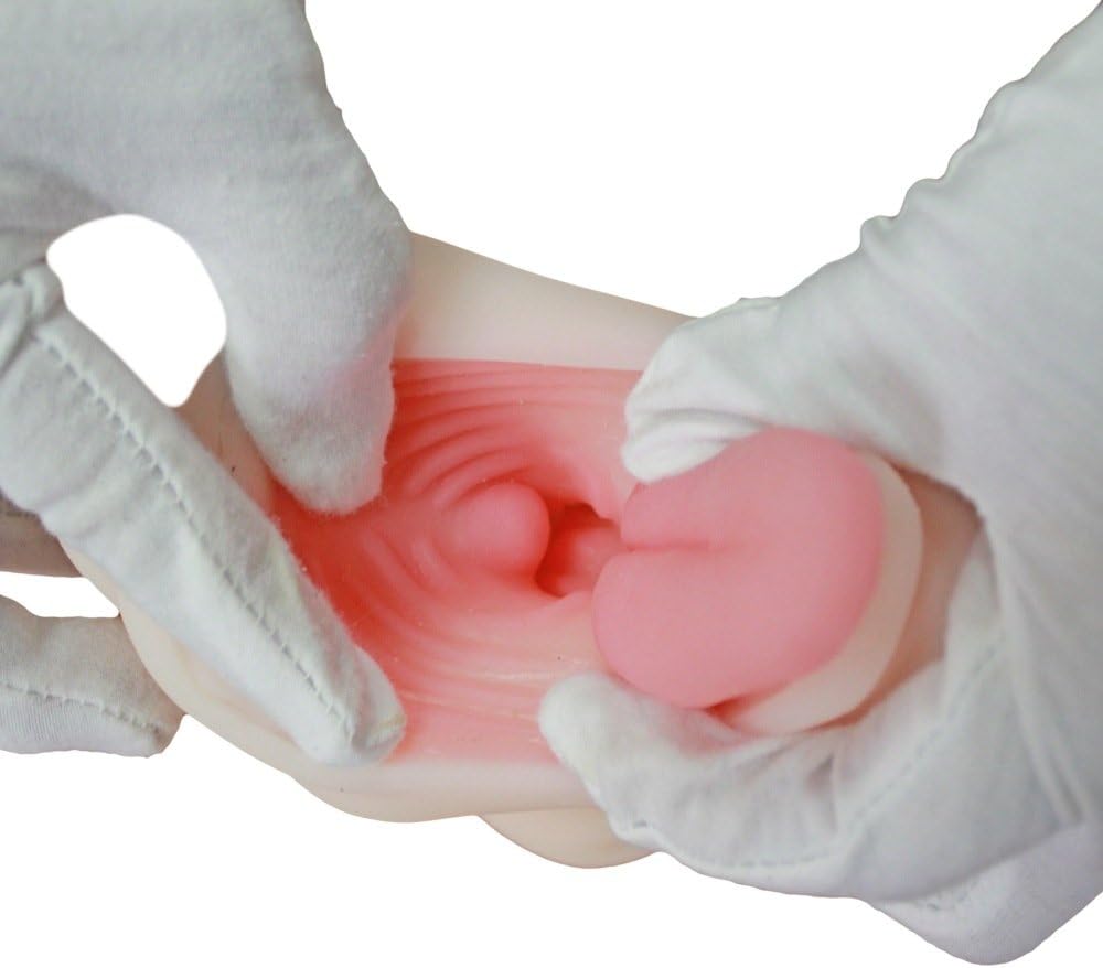 3D Silicone Pocket Pussy Mouth with Soft Tongue & Teeth Lifelike Oral Sex Toy for Male Masturbation Adult Toys Erotic Toys Realistic Vaginal Inner Structure