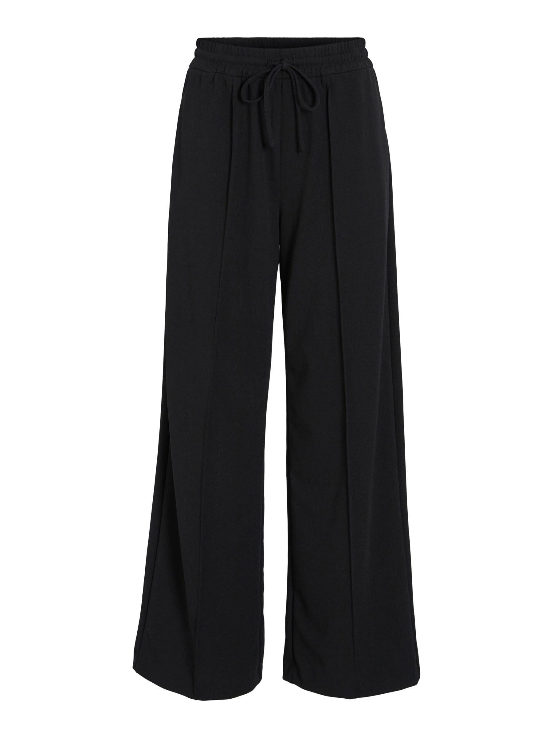 Vila VIClua Stoffhose | VIClua | Weit geschnittene Damen-Stoffhose mit hohem Bund