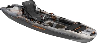 Pelican Catch Mode 110 Fishing Kayak: Stable Tunnel Hull, ERGOBOOST Seat, Rod Holders, RAM-X Durability for Anglers