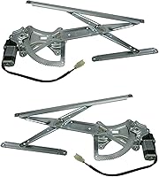 Vista 138 de TRQ Juego de regulador de ventana eléctrica delantera y motor compatible con Ford Ranger 1993-2011 1994-2009 Mazda B2300 1998-2001 B2500 1994-2007
