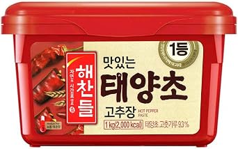 CJ Haechandle Gochujang Hot Red Chilli Pepper Paste Medium Hot in Tube 1kg