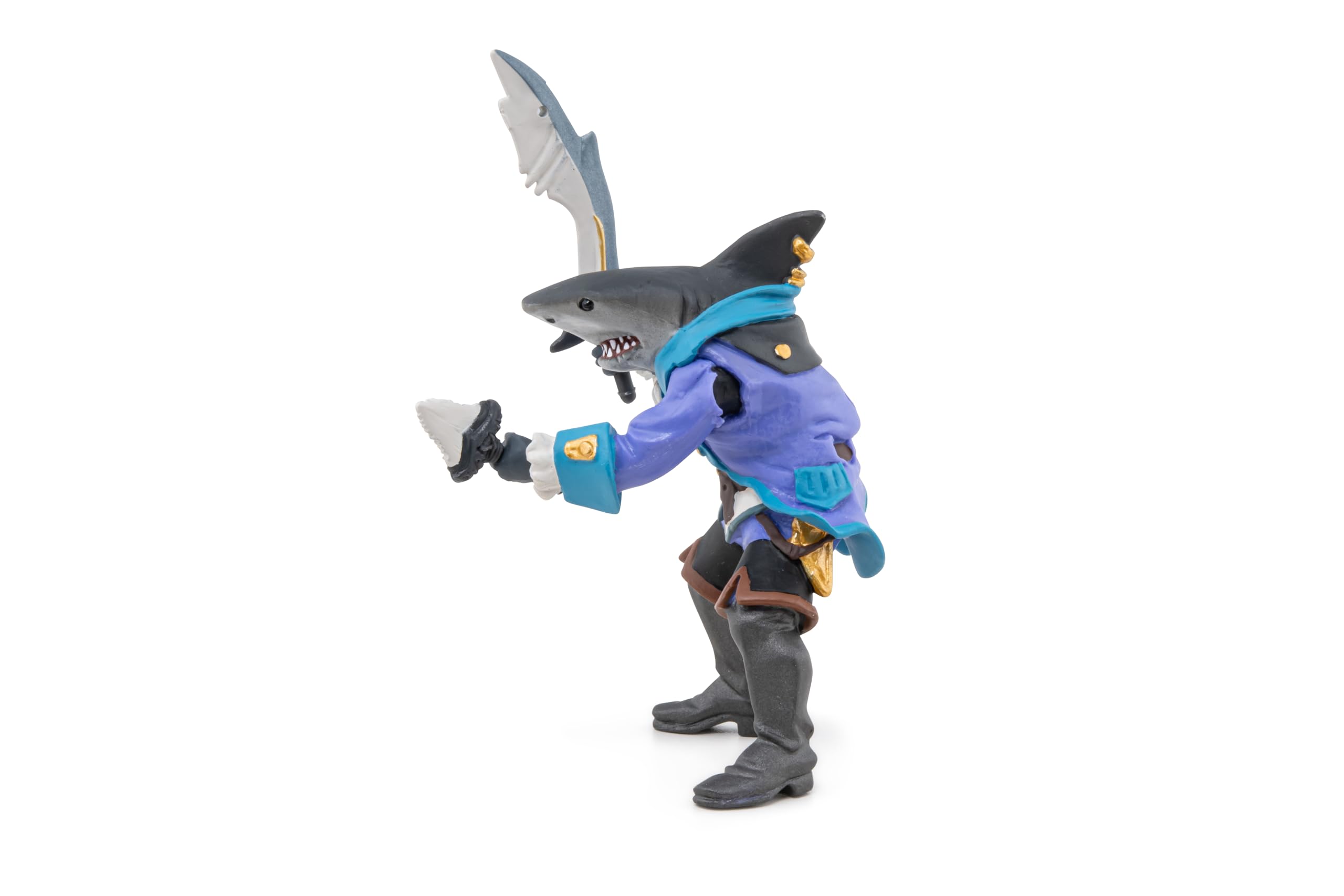 Figurine Papo Pirate Mutant Requin - Collection Pirates Pour Enfants Dès 3 Ans
