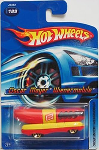 Hot Wheels Oscar Mayer Weinermobile 2006 - Coche de juguete de metal fundido a presión coleccionable a escala 164 # 189
