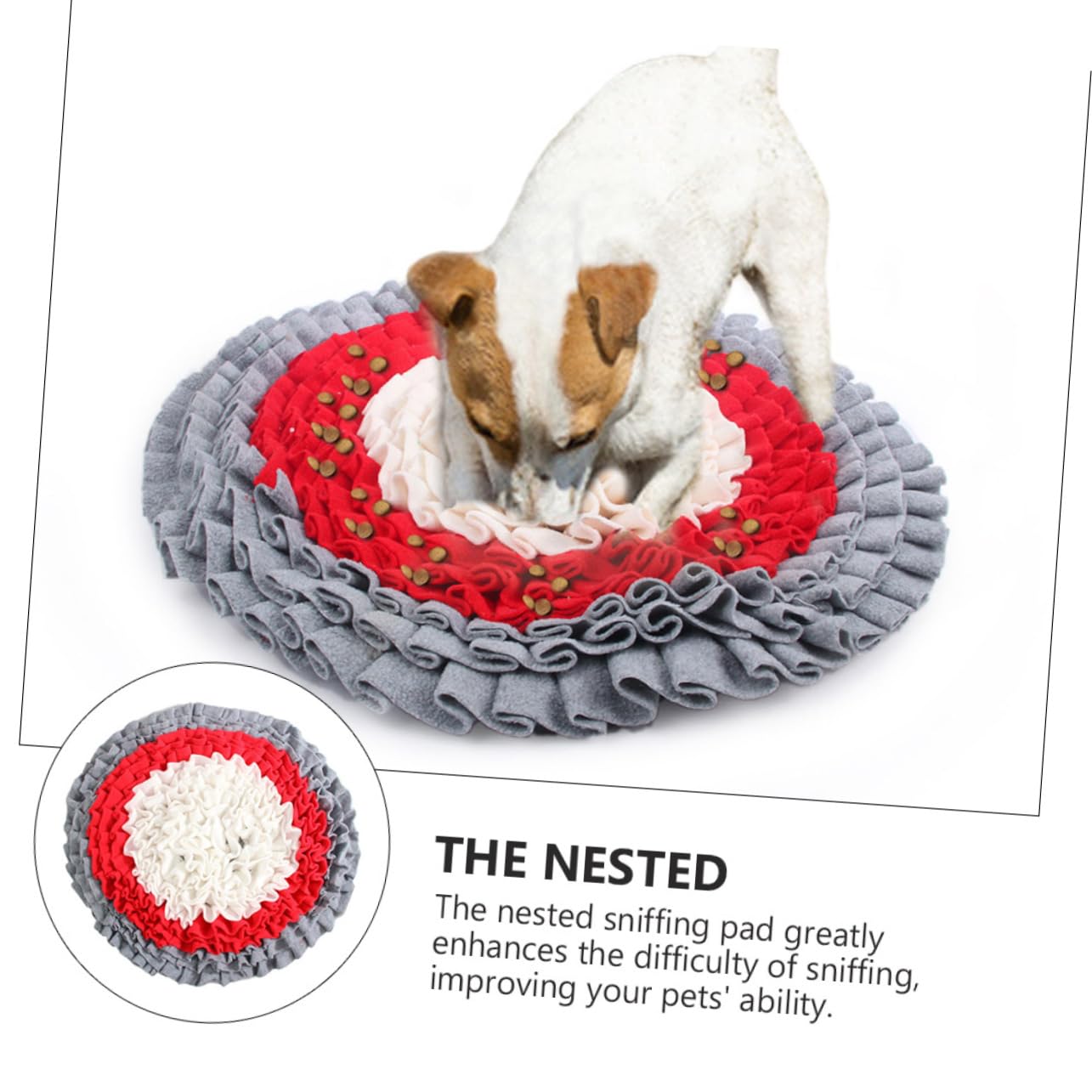 Haustier Schnüffelmatte aus Canvas für Hunde, 1 Stück