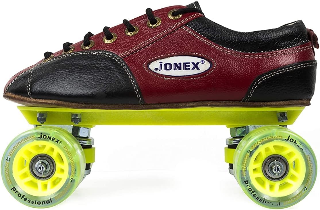 JJ JONEXFix Body Quad Shoe Skates Profesional for Junior with Free Bag Size 5 UK (24.1 cm) (MYC) (Multicolor , Unisex , SpeedWheel Skate)
