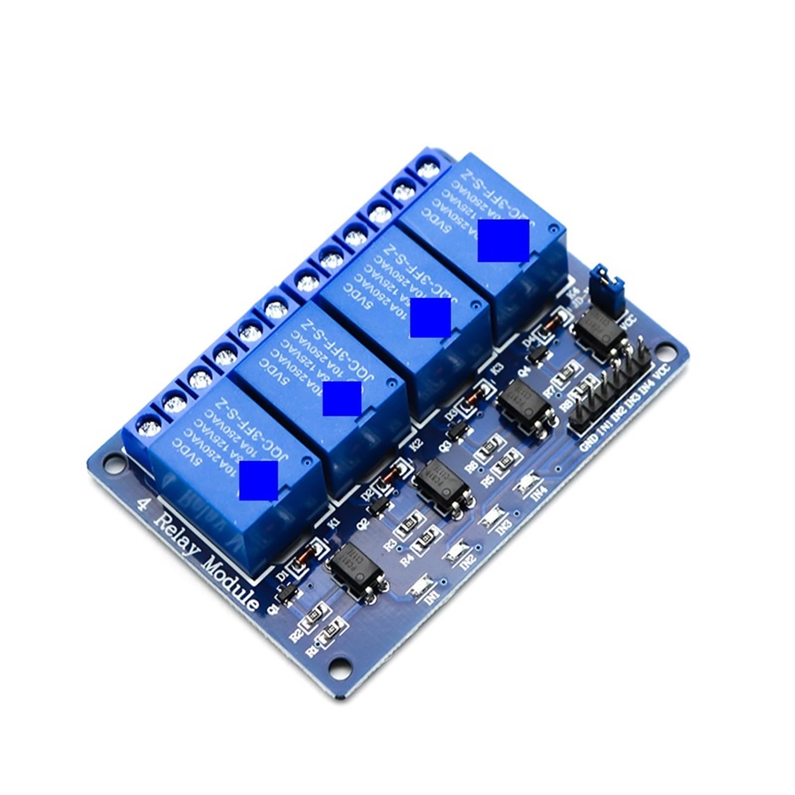 Modulo relè 5V 12V 24V con uscita relè optoaccoppiatore Modulo relè a 1, 2, 4, 6 e 8 vie for il controllo delle apparecchiature di automazione(5V,16Way)