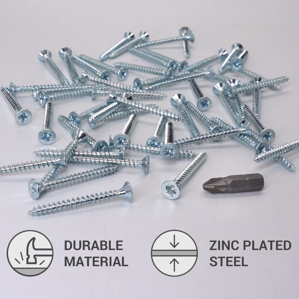 Viti SPAX T-STAR Plus 5,0x70 Mm | Zincate | Per Legno E Metallo | Confezione Da 1000 Pezzi - Foto 4