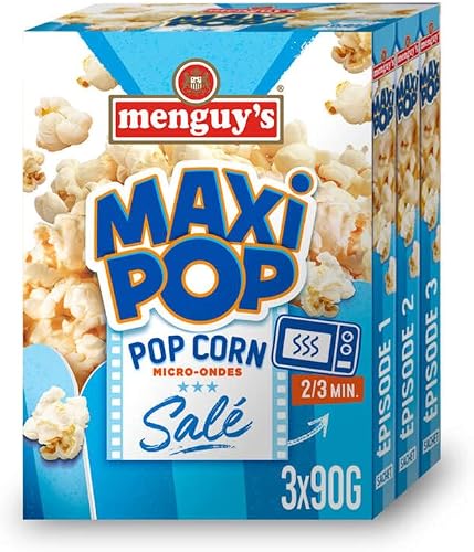 Menguy's pop corn micro-ondes sale 3x90g