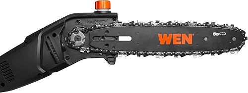 Miniatura 3 de WEN Sierra eléctrica de poste con cable, 8 amperios, 10 pulgadas con 14 pies de alcance (CP0810)