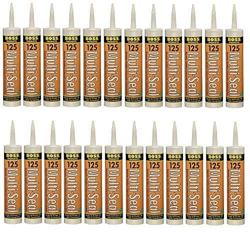 24 Pcs of White Sealant Adhesive Multiseal Caulk 10-oz Tube