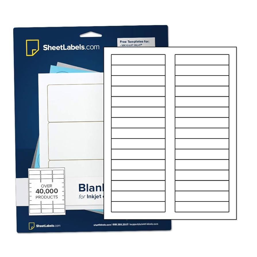 amazon-com-file-folder-labels-permanent-adhesive-2-3-x-3-7-16-laser-or-inkjet-printable-750-labels-25-sheets-office-products for Free Printable Folder Labels Template Amazon.com : File Folder Labels, Permanent Adhesive 2/3