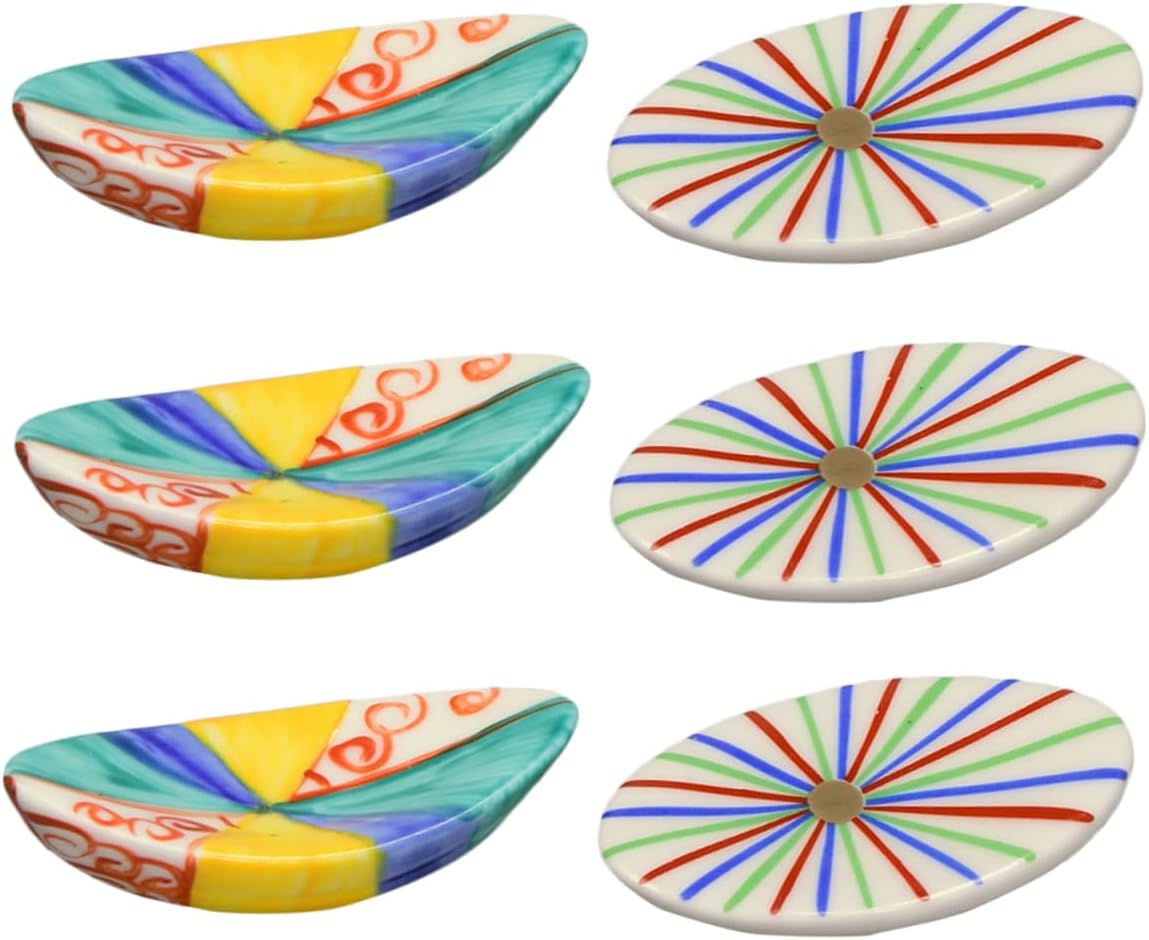 Chopstick Rest Cute Ceramic Funny Cutlery Stands 6 Pcs Holder Ceramic Rack Ceramic Holder Pillow Spoon Tableware Racks
