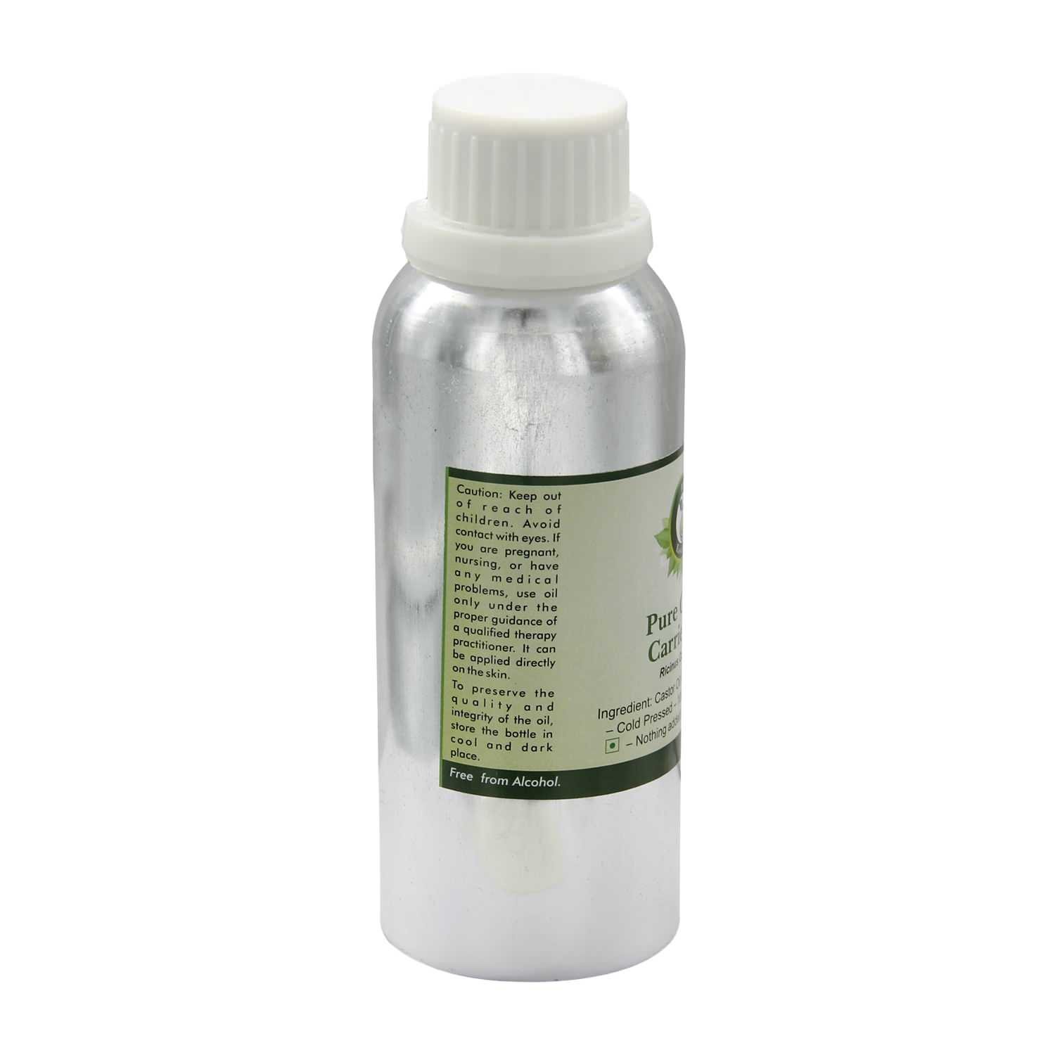 R V Essential Pure Castor Carrier Oil 1250ml (42oz)- Ricinus Communis (100% Pure & Natural Cold Pressed)