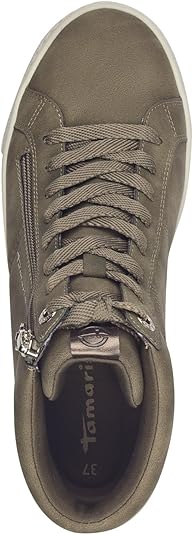 Baskets montantes Tamaris Femme Noir - TAMARIS - 1-25248-43/001 - Lacets - Compensé