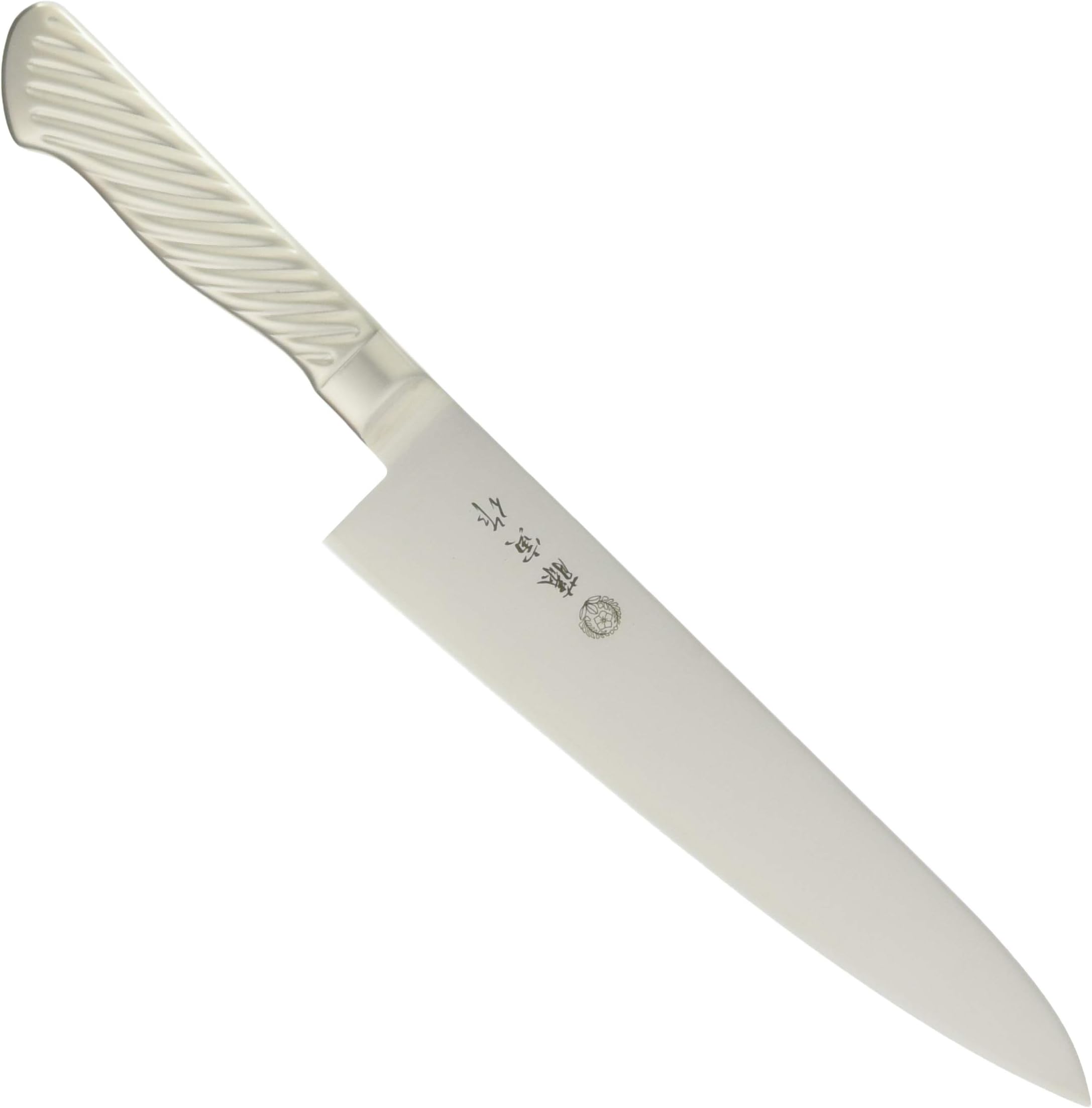 Tojiro Tojiro FU-889 Chef's Knife, Made in Japan, 8.3 inches (210 mm), Cobalt Alloy Steel, Double-edged, Chef's Knife, For Cutting Meat, Easy to Grip Tornado Pattern, All Stainless Steel, Dishwasher