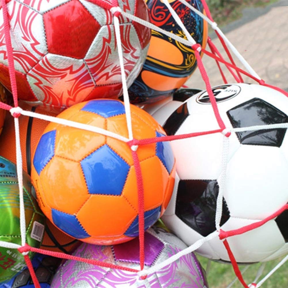 Sac de Basket-Ball Filet de Football Poche de Maillage épais Porter Sac en Nylon pour Ballon de Football de Volley-Ball