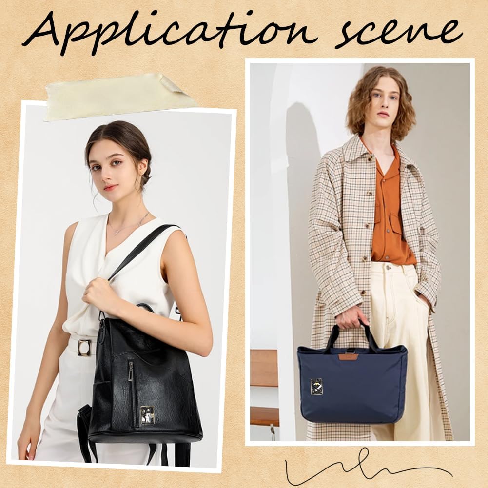 SUNNYCLUE 1 Box 12Pcs 12 Styles Tarot Card Enamel Pin Constellation Brooch Black Gold Metal Zinc Alloy Divination Themed Moon Star Sun Lapel Pins Set for Backpacks Bags Clothing Decor Accessories - Image 4