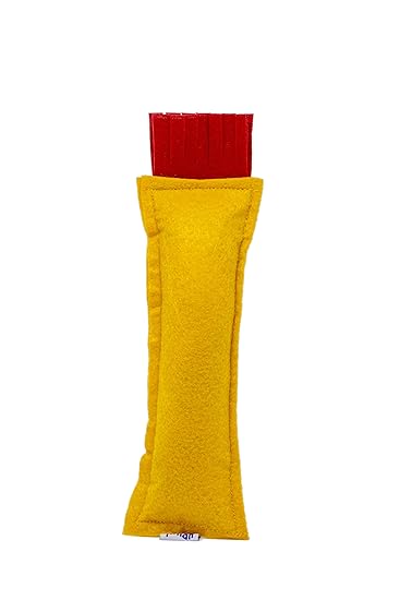 HRIKU Catnip Kicker Toy (Yellow)