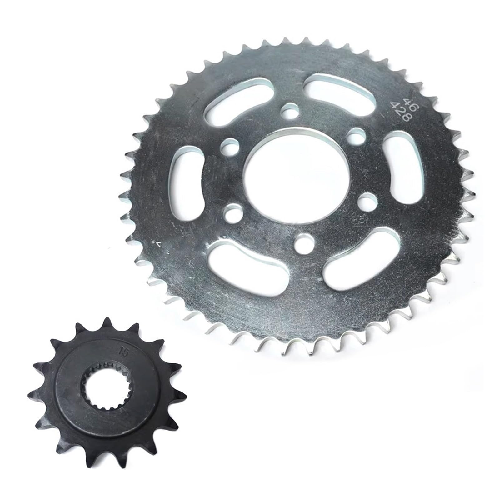 Moto Per Bene&lli BJ150S BJ150-31 Per Keeway RKF 125 Anteriore Posteriore Pignone Catena Ruota Ingranaggi Grande Piccola Catena Pignone 15T 43T catena a rulli pignonis