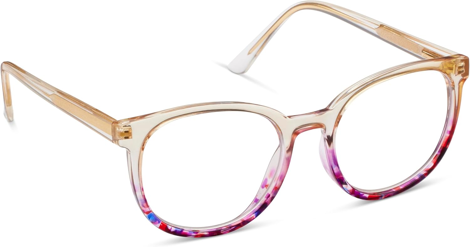 Peepers by PeeperSpecs Women's That's a Wrap Oversized Round Blue Light Blocking Reading Glasses - Image 2