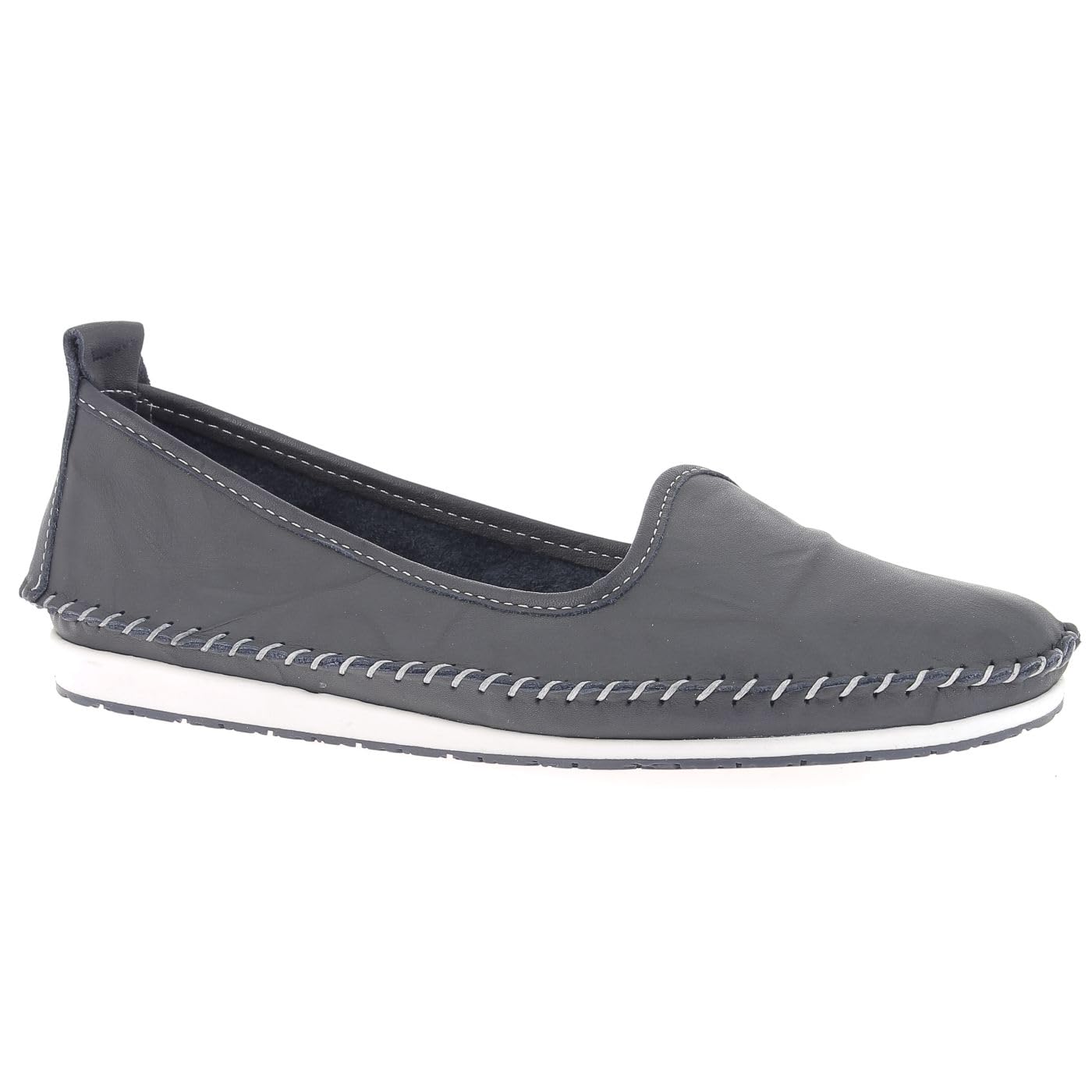 Andrea Conti Women's Damen Slipper Loafer, Blue Dark Blue 017, 9 UK