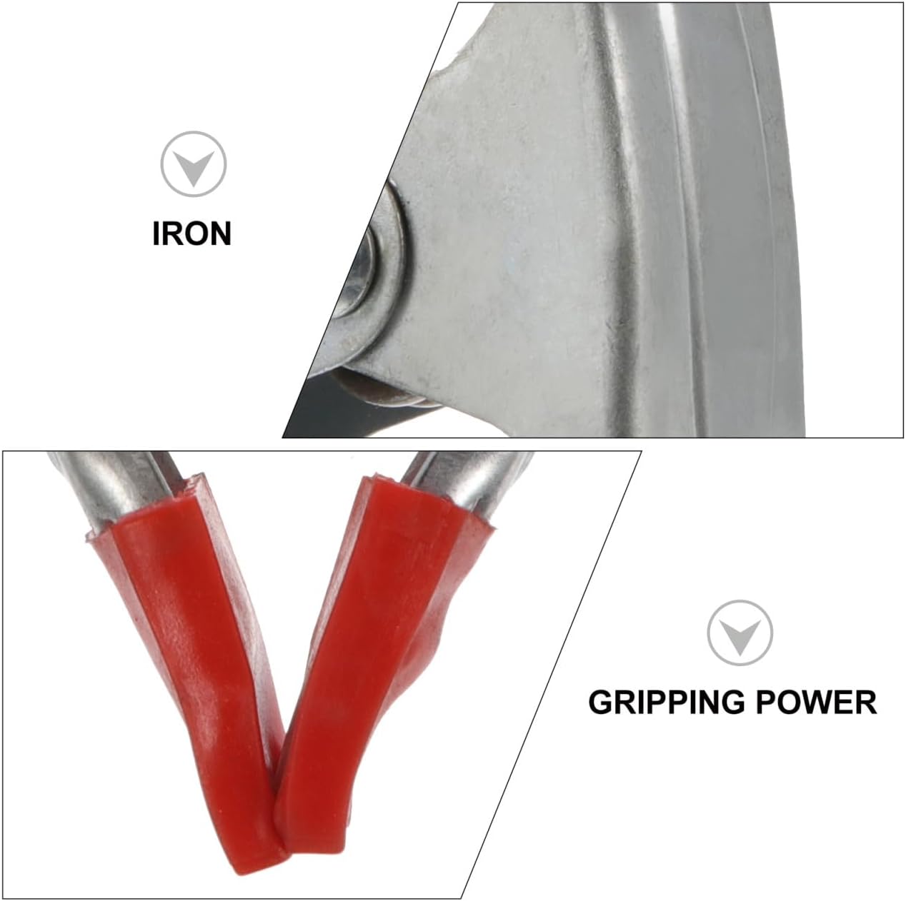 COHEALI 10pcs Thickened A-shaped Spring Clamps Heavy-duty Carpentry Clips Woodworking Clamps for Woodwork and Craft Projects