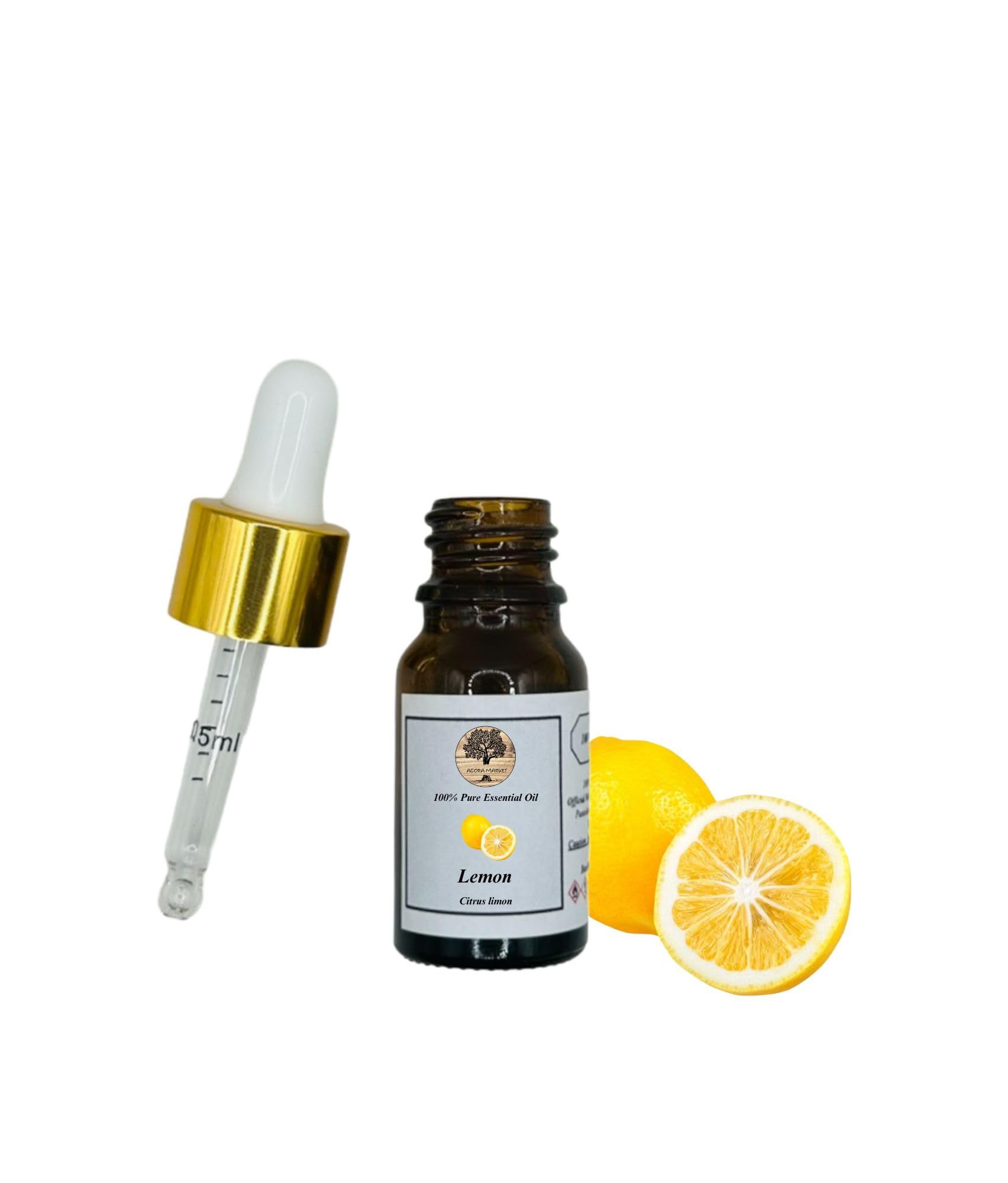 100% Puro Aceite Esencial de Limón 10ml - 1000ml | Citrus Limon (500 ml)