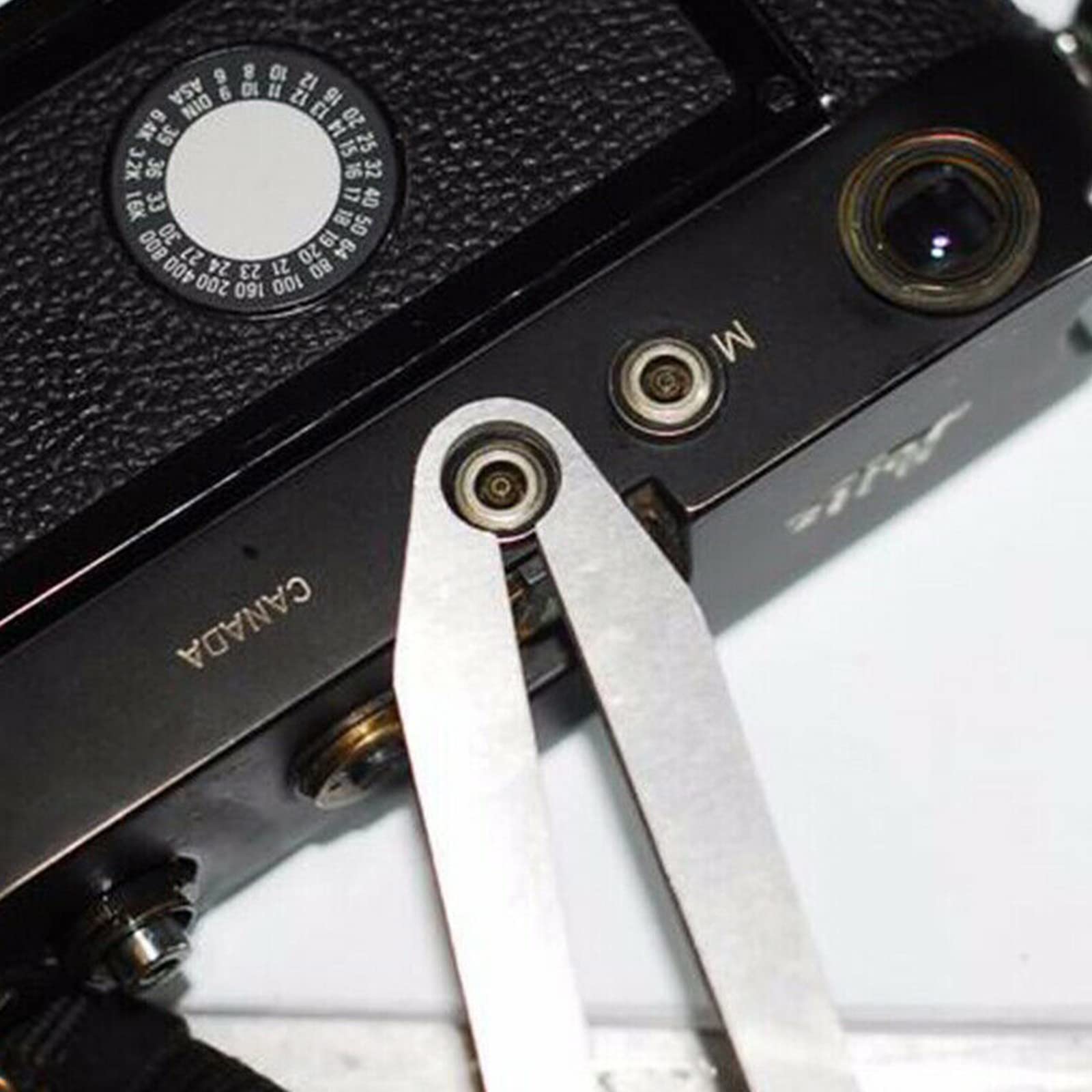 6 Kit Wrench Clamp Camera Repair Tool for Leica M2 M3 M4 M5 M6 M7 MP Cameras Flash Socket Ring Spanner Open Tool