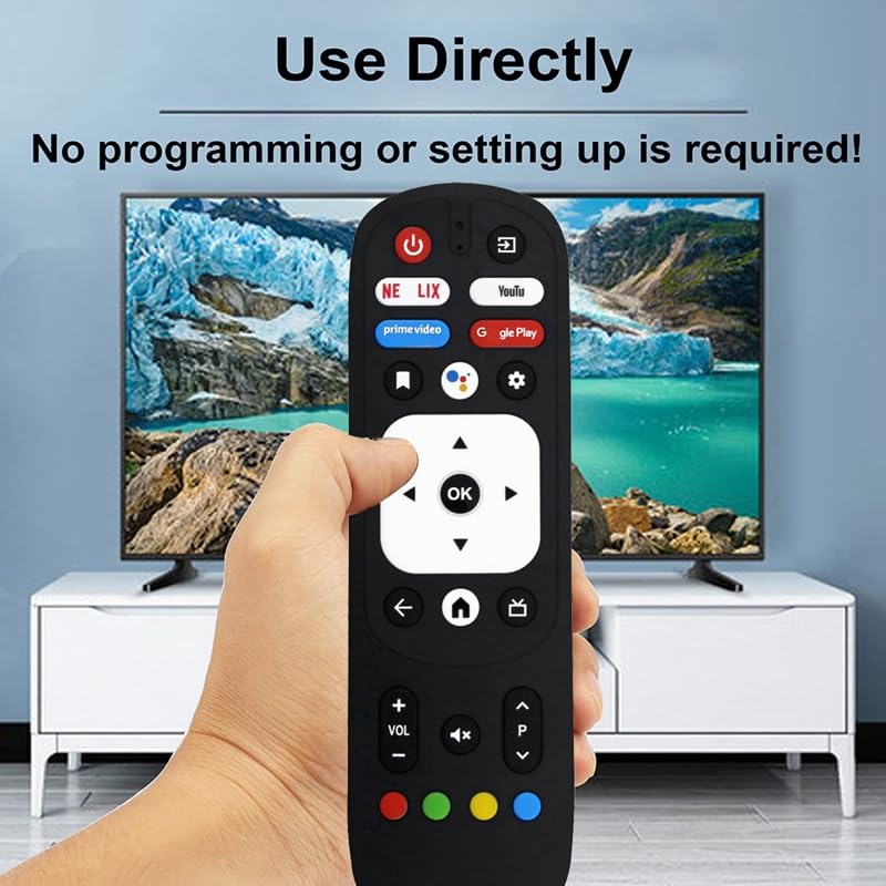 Sostituisci il telecomando vocale RM-C3287 for JVC RM-C3570 for KENWOOD for Motorola Smart TV Telecomando durevole Facile da installare