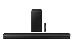 HW-B650 3.1ch Soundbar w/Dolby 5.1 DTS Virtual:X, Bass Boosted, Built-in Center Speaker, Bluetooth Multi Connection, Voice Enhance & Night Mode, Subwoofer Included, 2022,Black