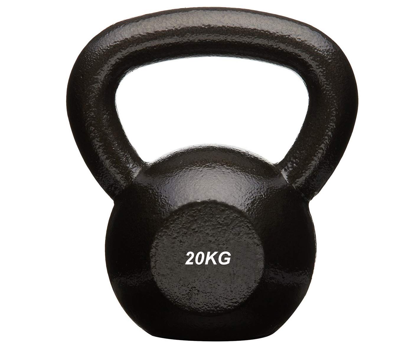 RV Powder Coated Solid Cast Iron Kettlebell Weights (Weight 20KG)-image-16