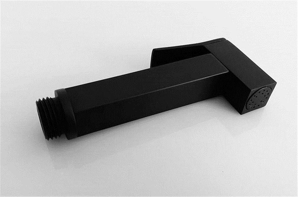 Robinet pour douchette WC et bidet carré noir LWX pour hygiène intime