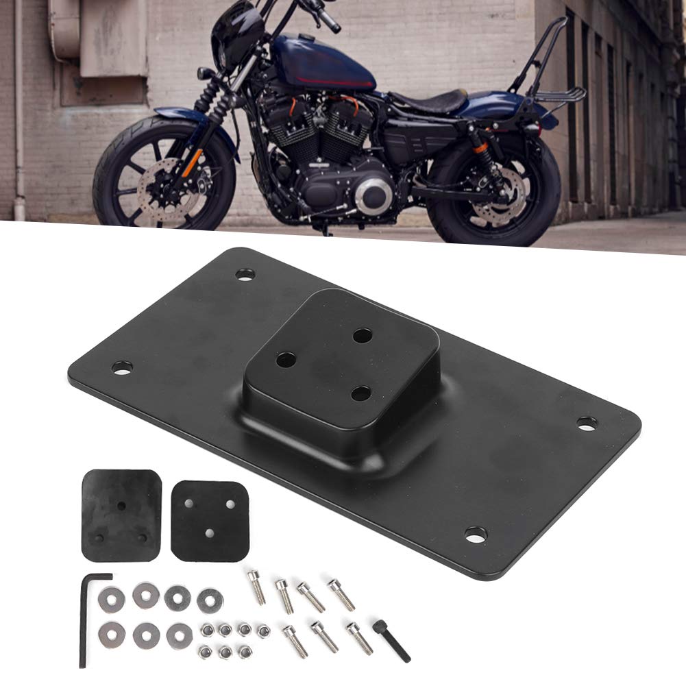Czarne Ramki Do Tablic Rejestracyjnych, Wspornik Do Montażu Tablicy Rejestracyjnej Z Dwiema Gumowymi Podkładkami, Akcesoria Samochodowe Do Motocykli 17,5 X 10 Cm/6,9 X 3,9 Cala